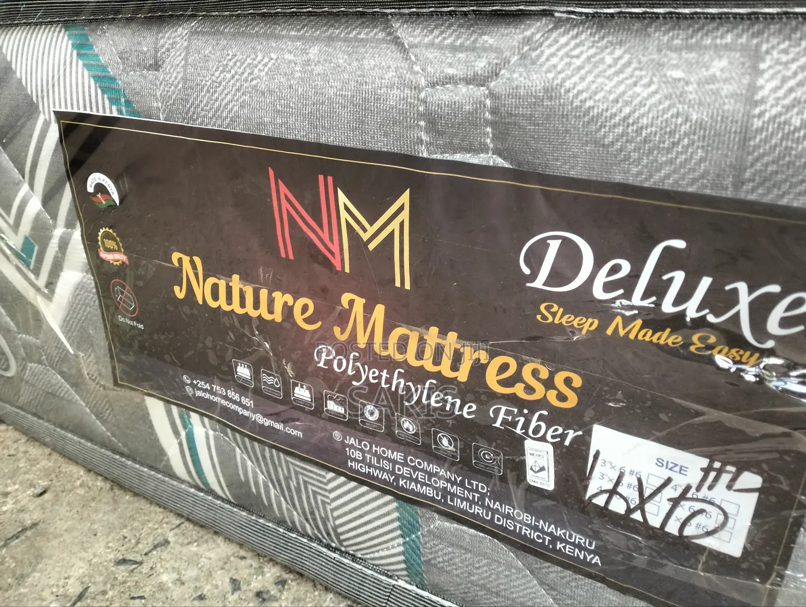12inch 5 X 6 Fibre Quilted High Density Mattresses. Tuilete?