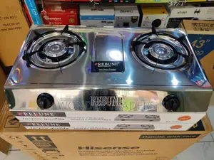 *Rebune 2 Burner Stainless Steel*