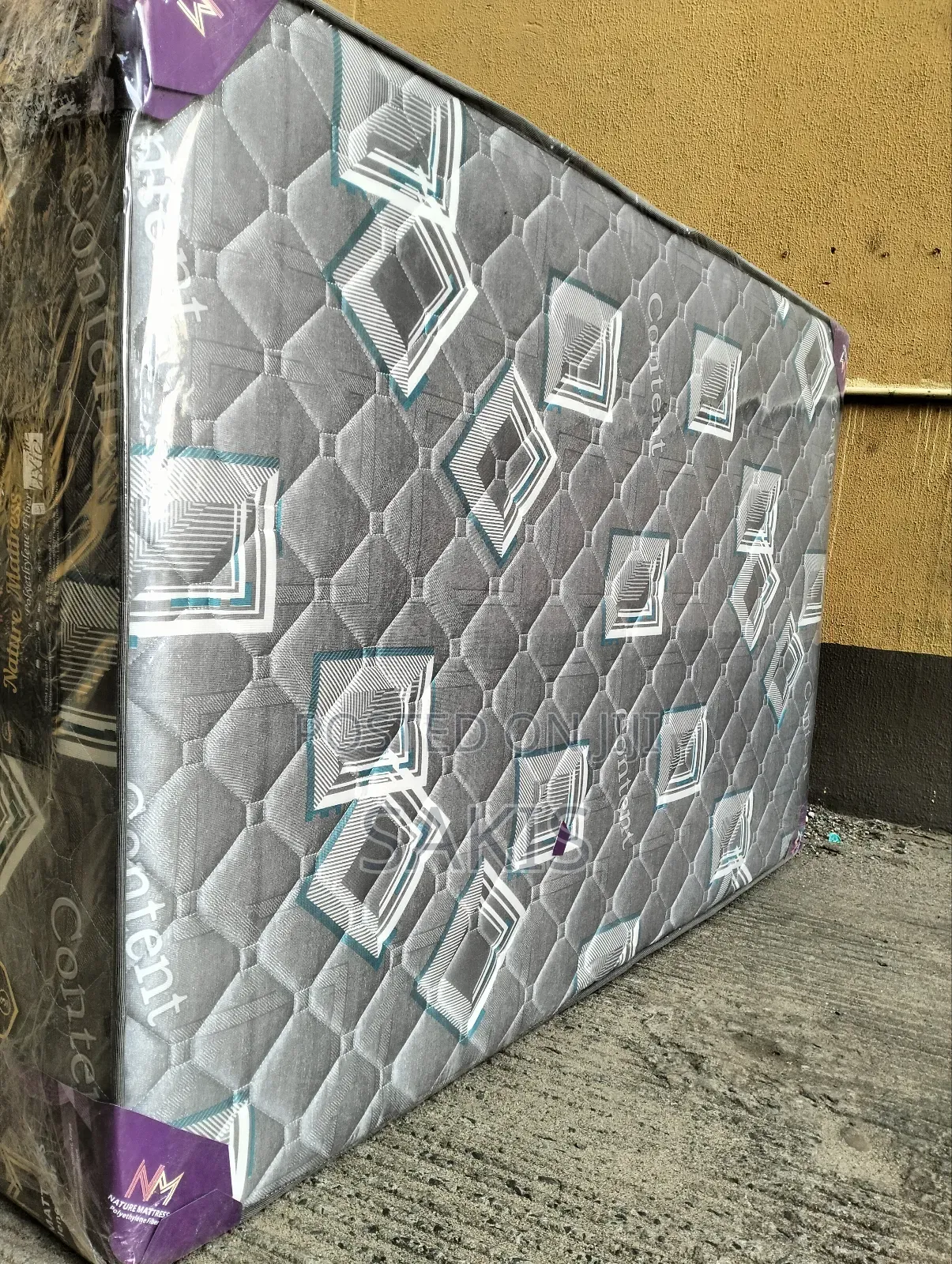 6 X 6 X 12" Fibre Quilted High Density Mattresses