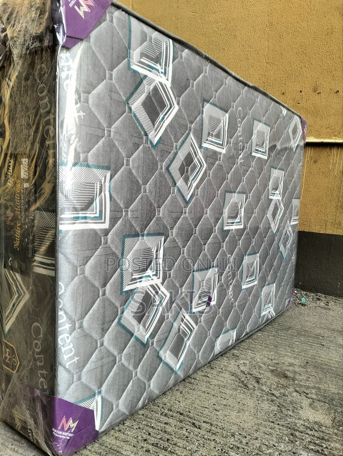 6 X 6 X 12" Fibre Quilted High Density Mattresses