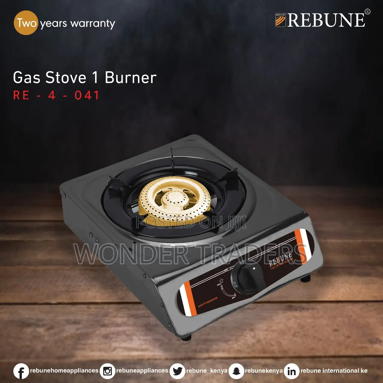 *Rebune Single Burner*
.