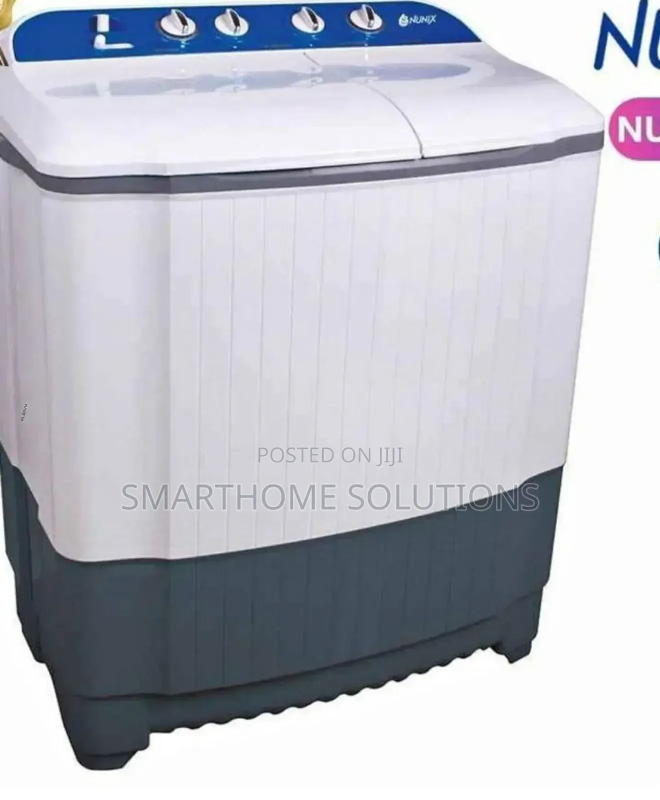 Nunix 10kg Twin Washing Machine Nu/10kg