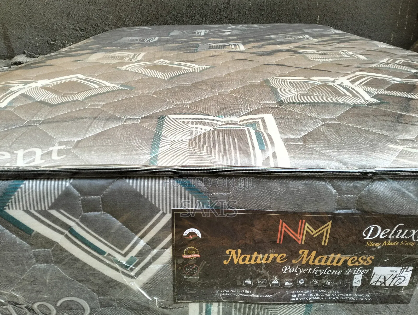Real Real! 5 X 6 X 8" Fibre High Density Quilted Mattresses