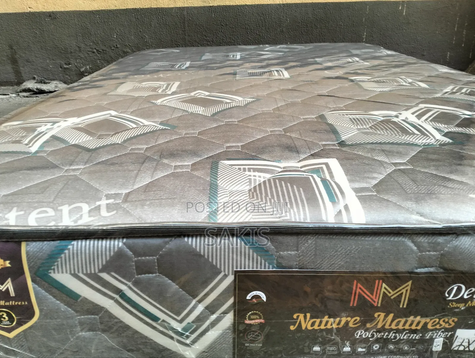 Real Real! 5 X 6 X 8" Fibre High Density Quilted Mattresses