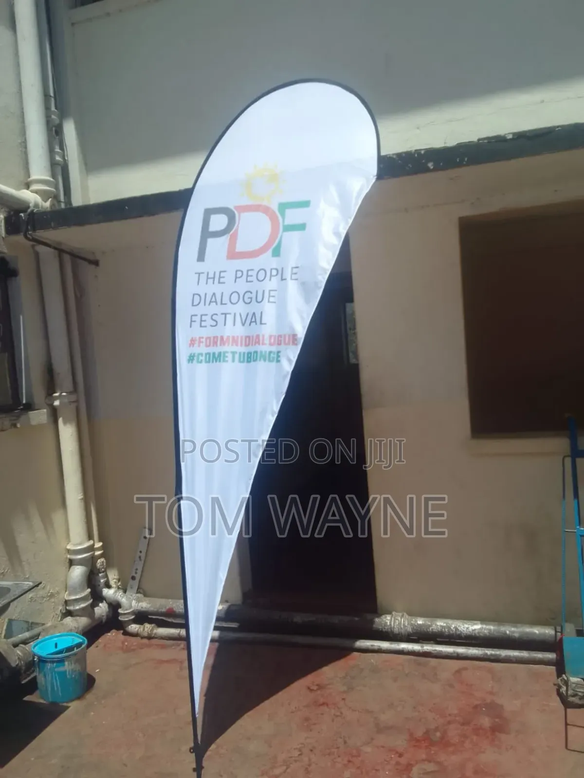 4.5 Metre Double Sided Teadrop Banner