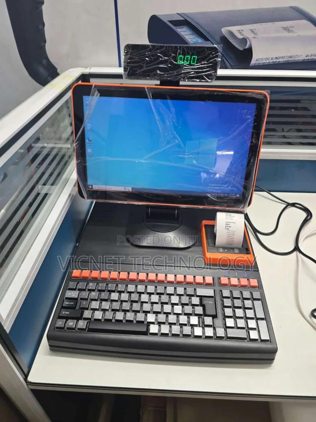 Pos With Receipt Printer, Cash Drawer and Customer Display