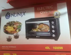 Nunix 4 Knob Settings 40 Litres Electric Oven N/M