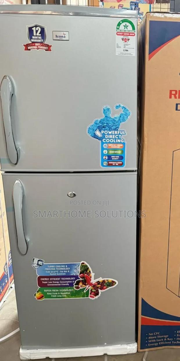 Icona 225 Litres Double Door Refrigerator With Handle I/225