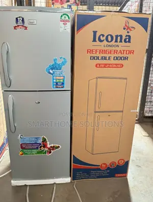 Icona 225l Double Door Refrigerator With Handle I/225