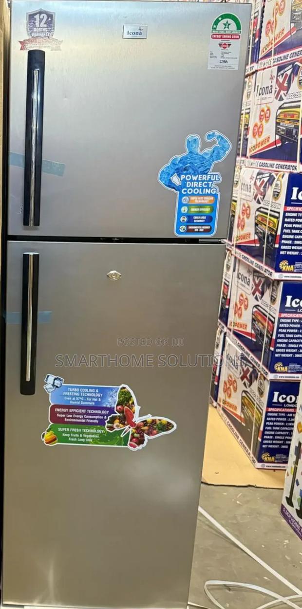 Icona 275 Litres Nofrost Double Door Refrigerator I/275l