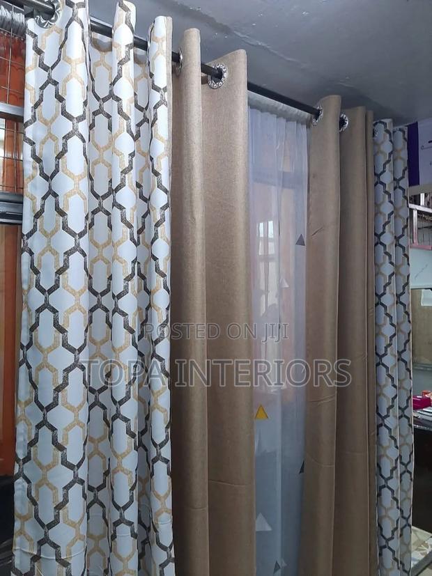 Elegant Blended Double Sided Window Curtains Customized