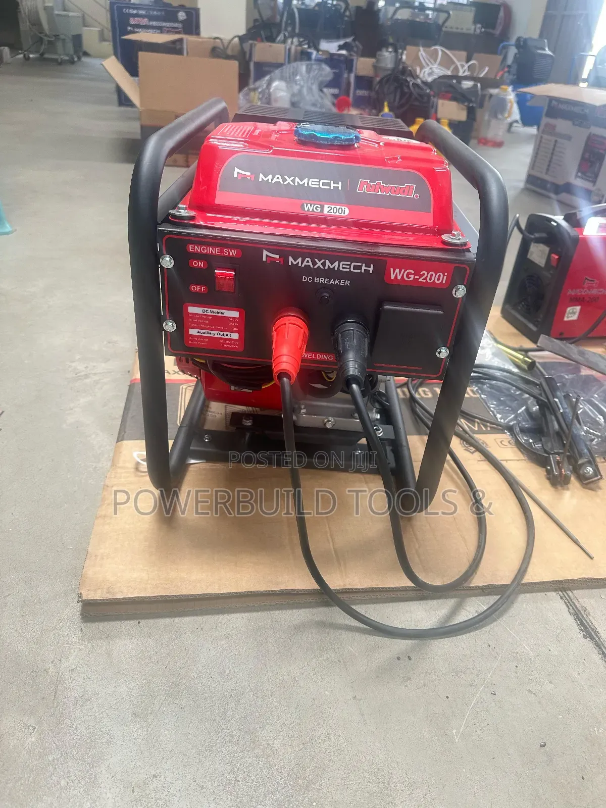 Maxmech 160amps Dc Welder Generator 1.2kw