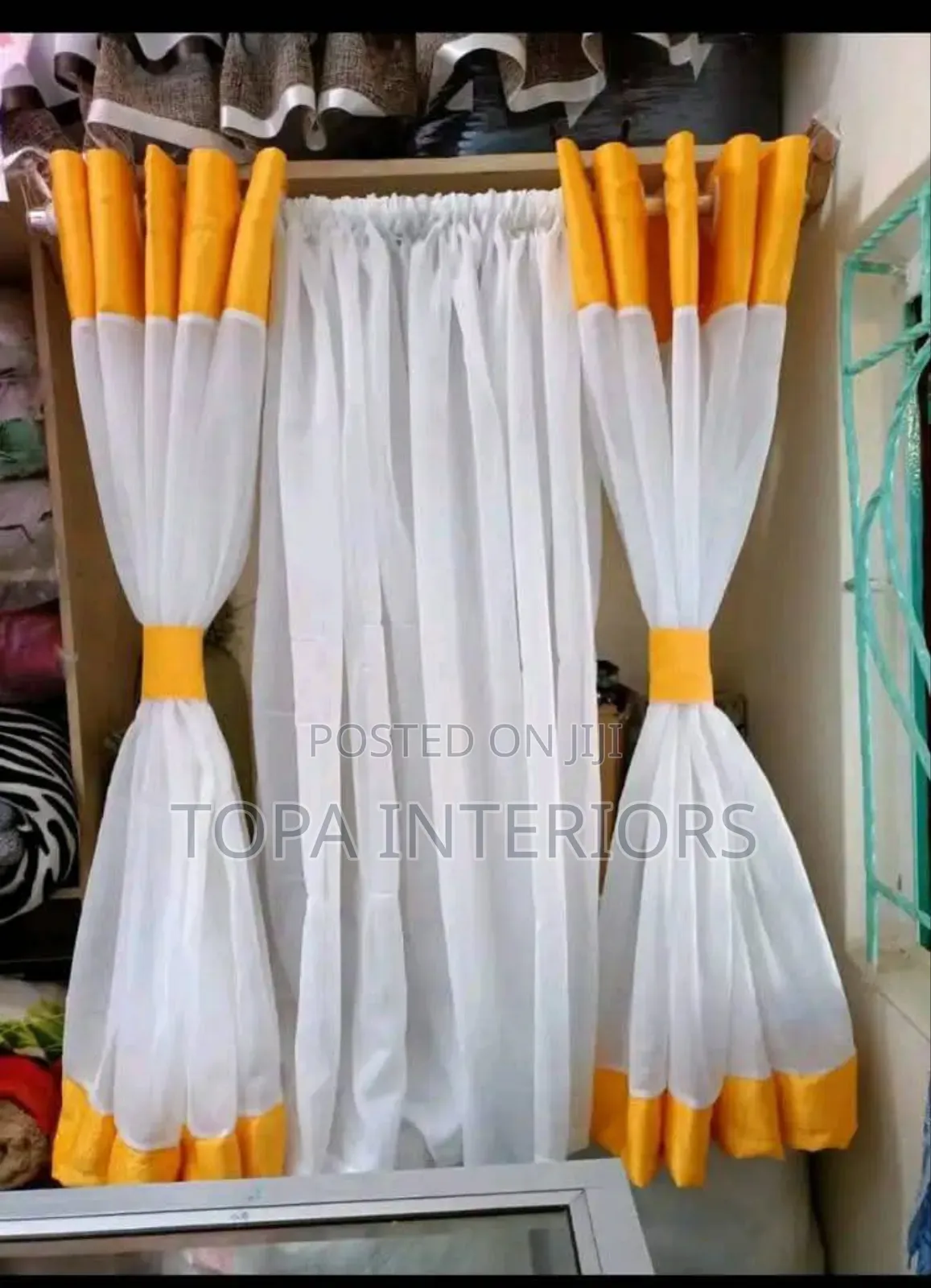 Kitchen Curtains Set for Standard Window