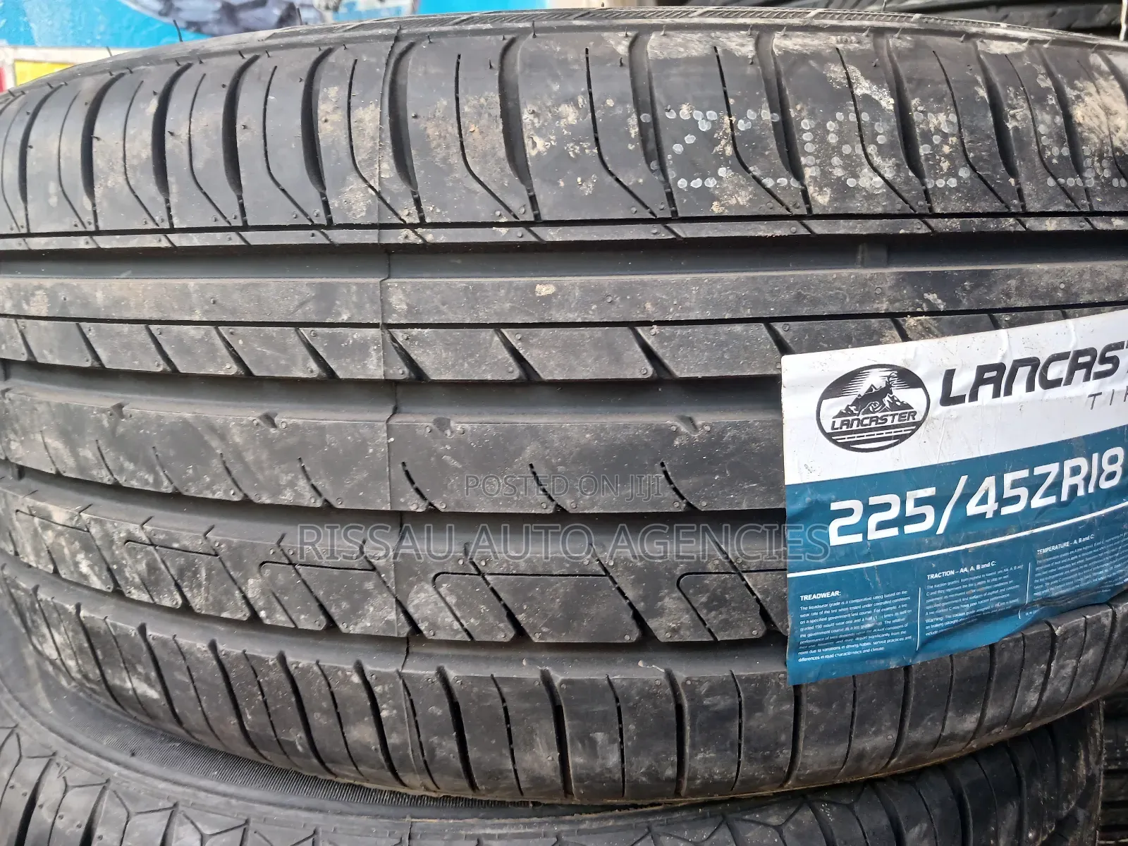 225/45 R 18 Lancaster Tyres Made in Thailand.