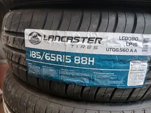 185/65 R 15 Lancaster Tyres Made in Thailand.