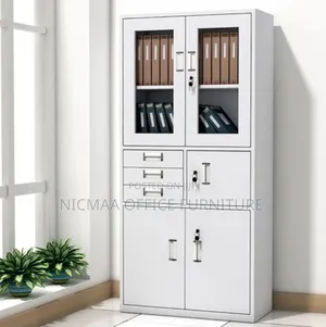 2-Door Filling Cabinet With Safe