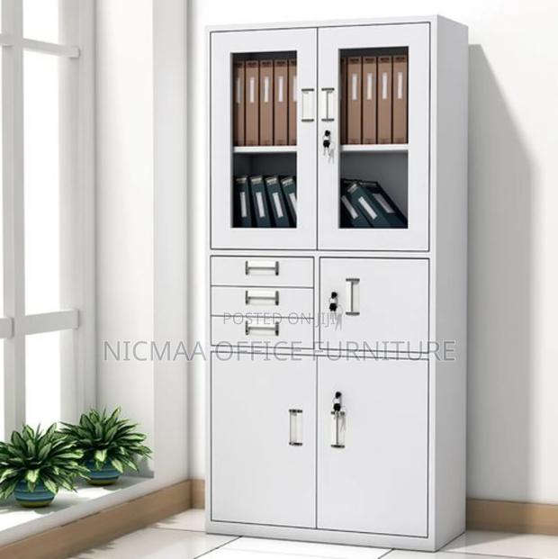 2-Door Filling Cabinet With Safe