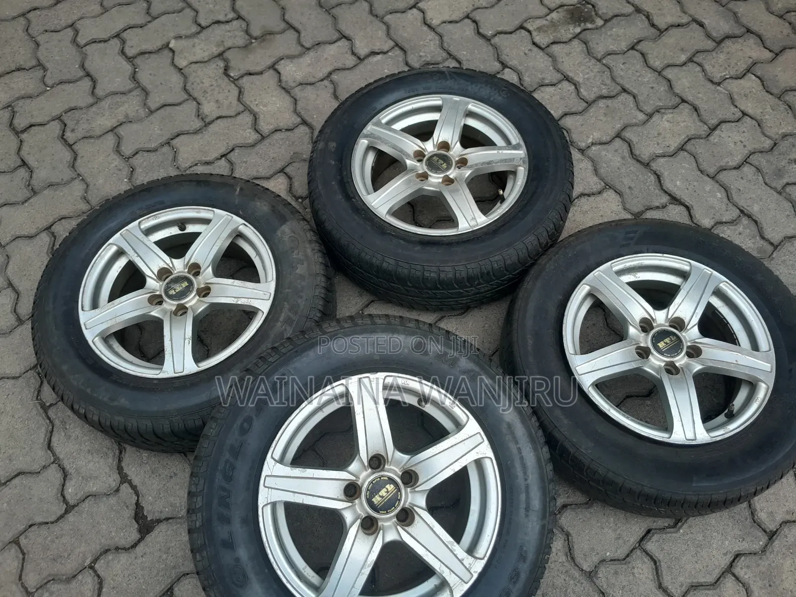Four Wheels Set Size 14 on Sale