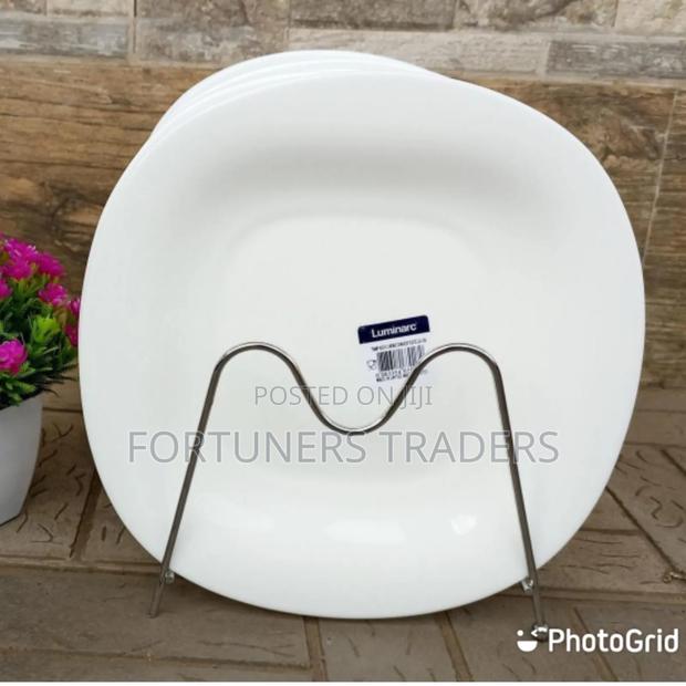 6 PCS Luminarc Plates Square