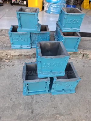 Cast Iron Square Ci Cube Mould.