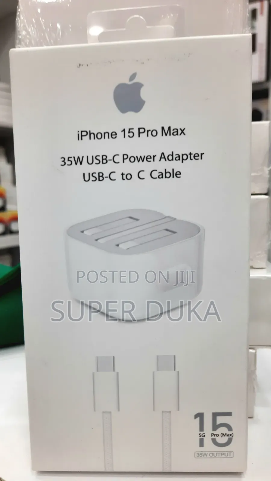 Fast iPhone Charger.35w Type C to C Folding Pin Adapter
