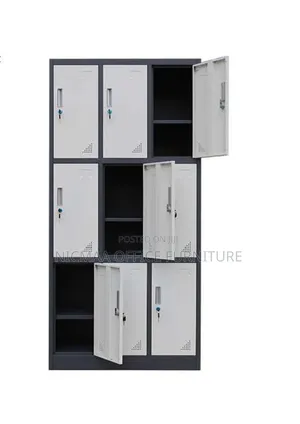 9-Locker File Cabinet