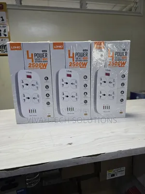 Ldnio 4 Ways Extentions + 4 Usb Port Surge Protector Sc4407