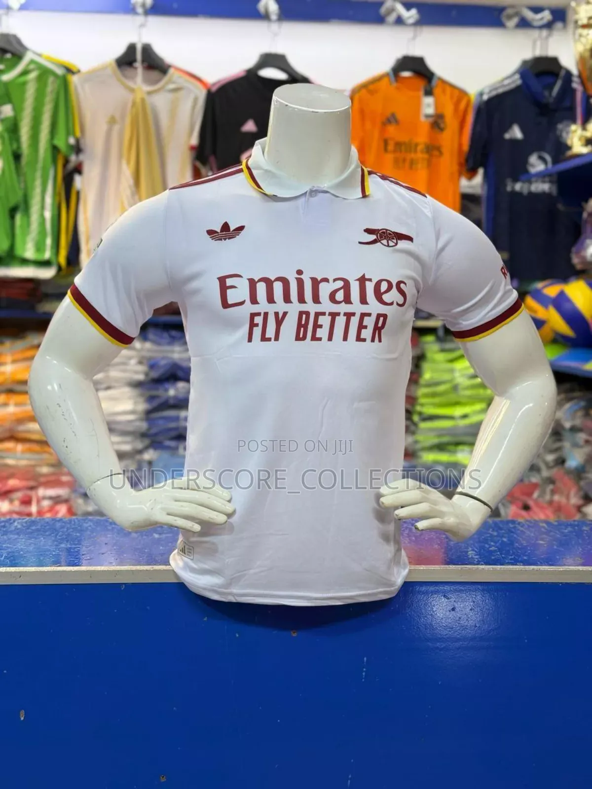 White Arsenal Football Jersey T Shirts