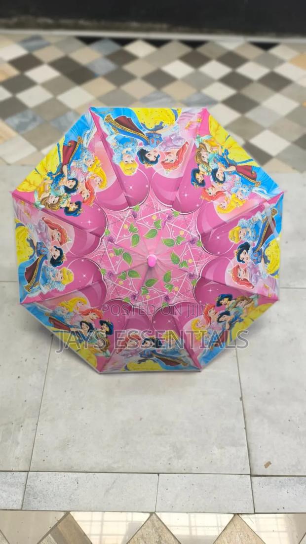 Girls Cartoon Umbrellas - main view