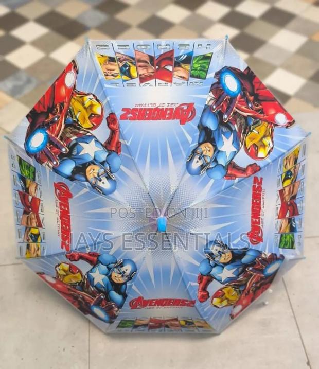 Boys Cartoon Umbrellas - main view