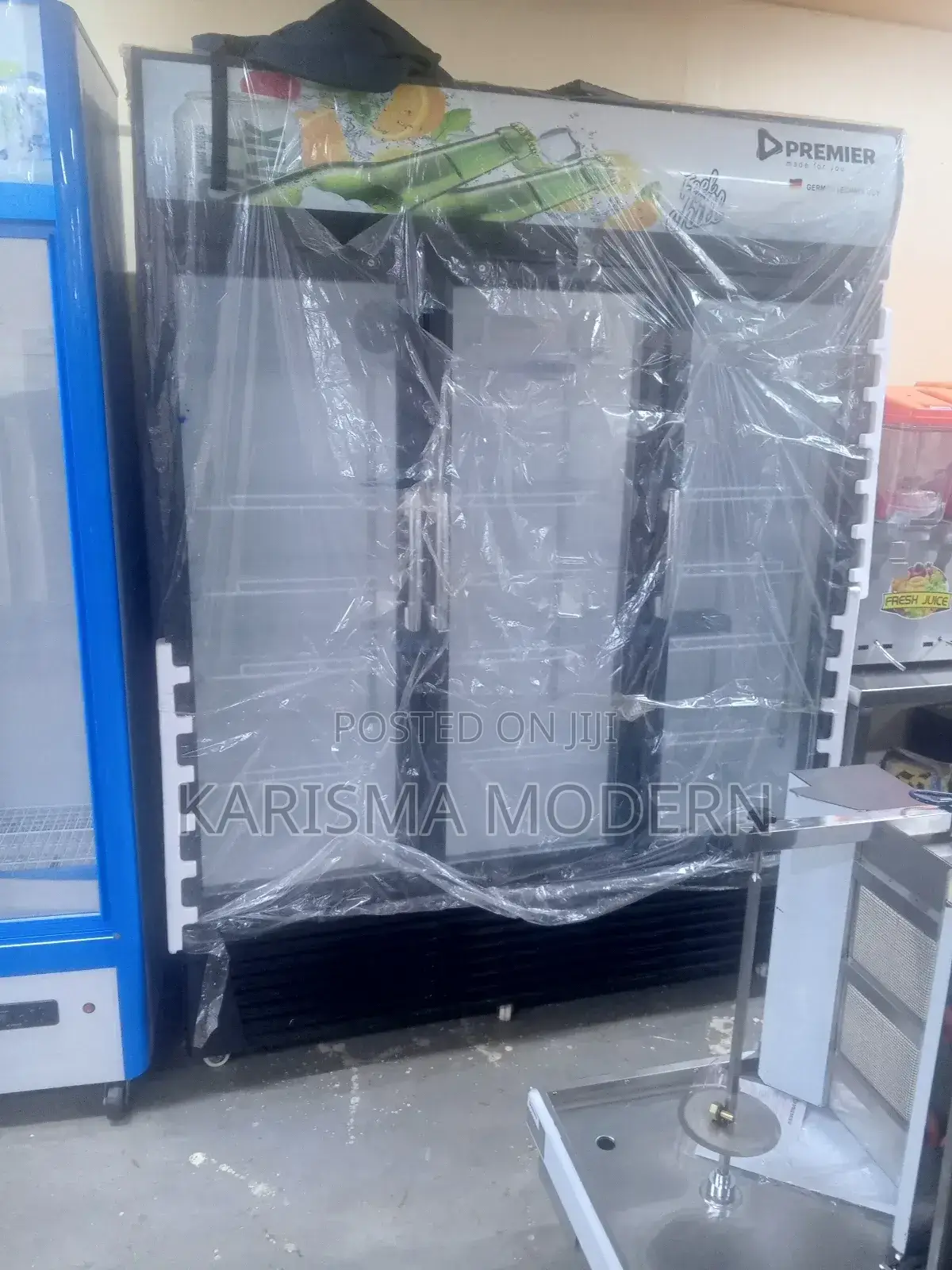Three Door Showcase Chiller Available