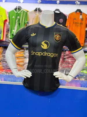 Black Manchester United Football Jerseys