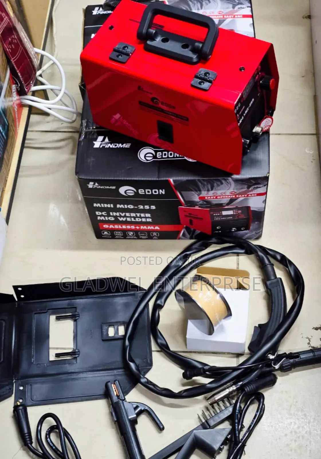 Quality Edon 250amp Gasless Mig/Mma Welder