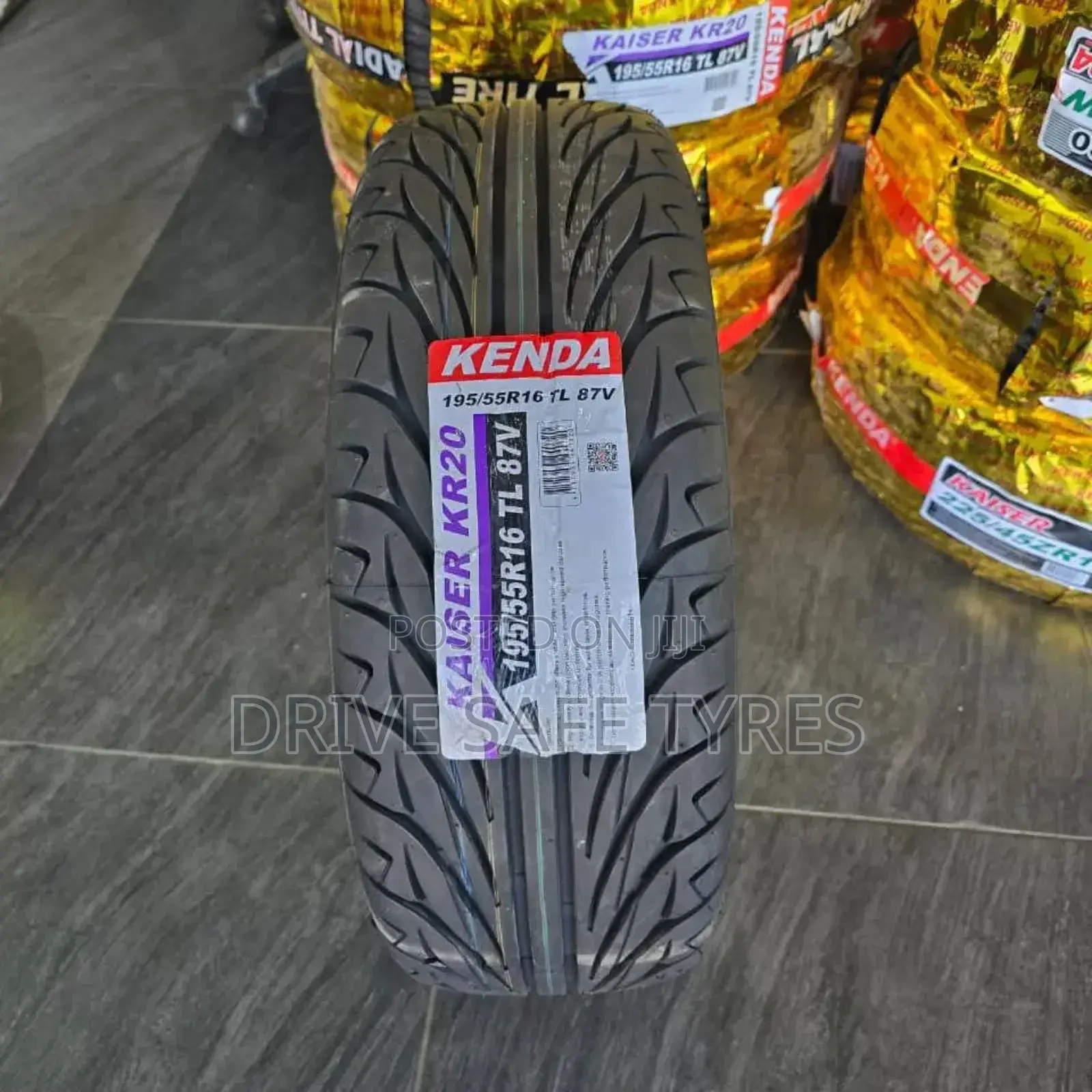195/55 R16 Kenda Tyre, High Quality Performance