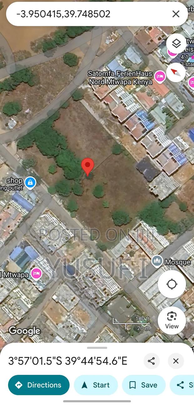1 Acre Prime Plot Mtwapa . Walled - thumbnail 6