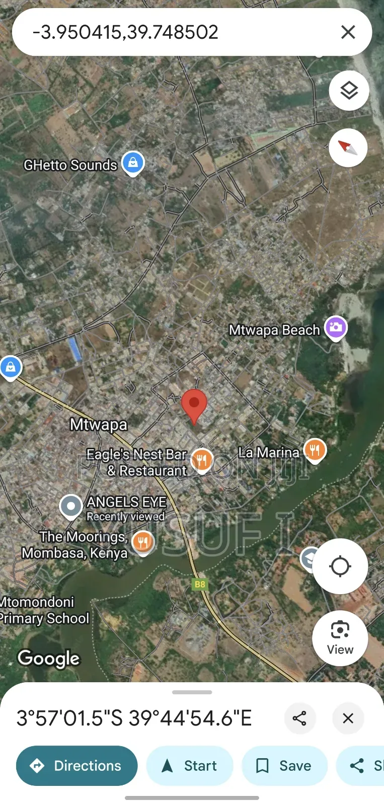 1 Acre Prime Plot Mtwapa . Walled