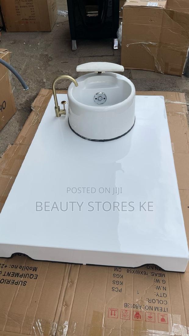 Pedicure Spa Machine Ceramic With Platform Pedicure Basin - thumbnail 5