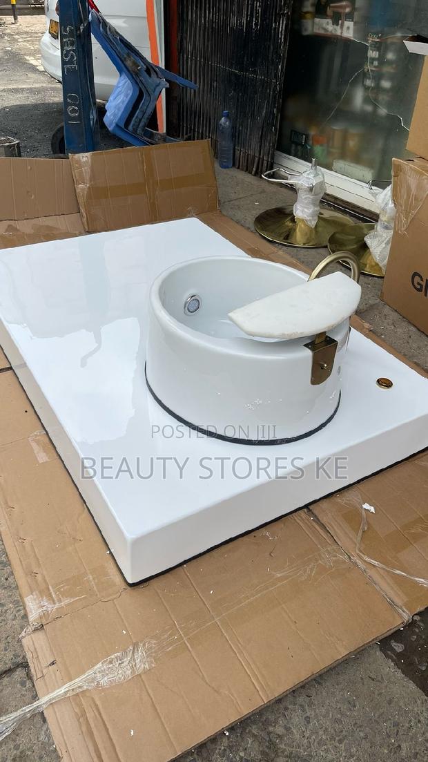 Pedicure Spa Machine Ceramic With Platform Pedicure Basin - thumbnail 6