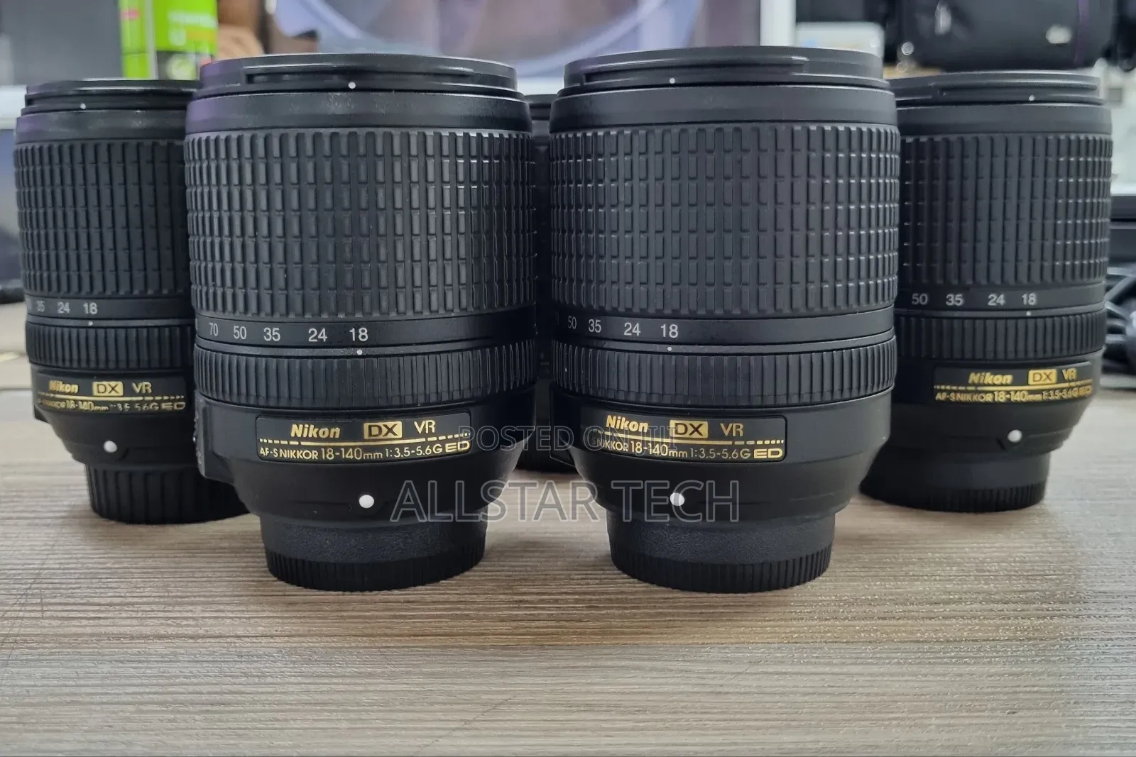 Nikon Lenses 18-140mm 3.5 Ed Vr