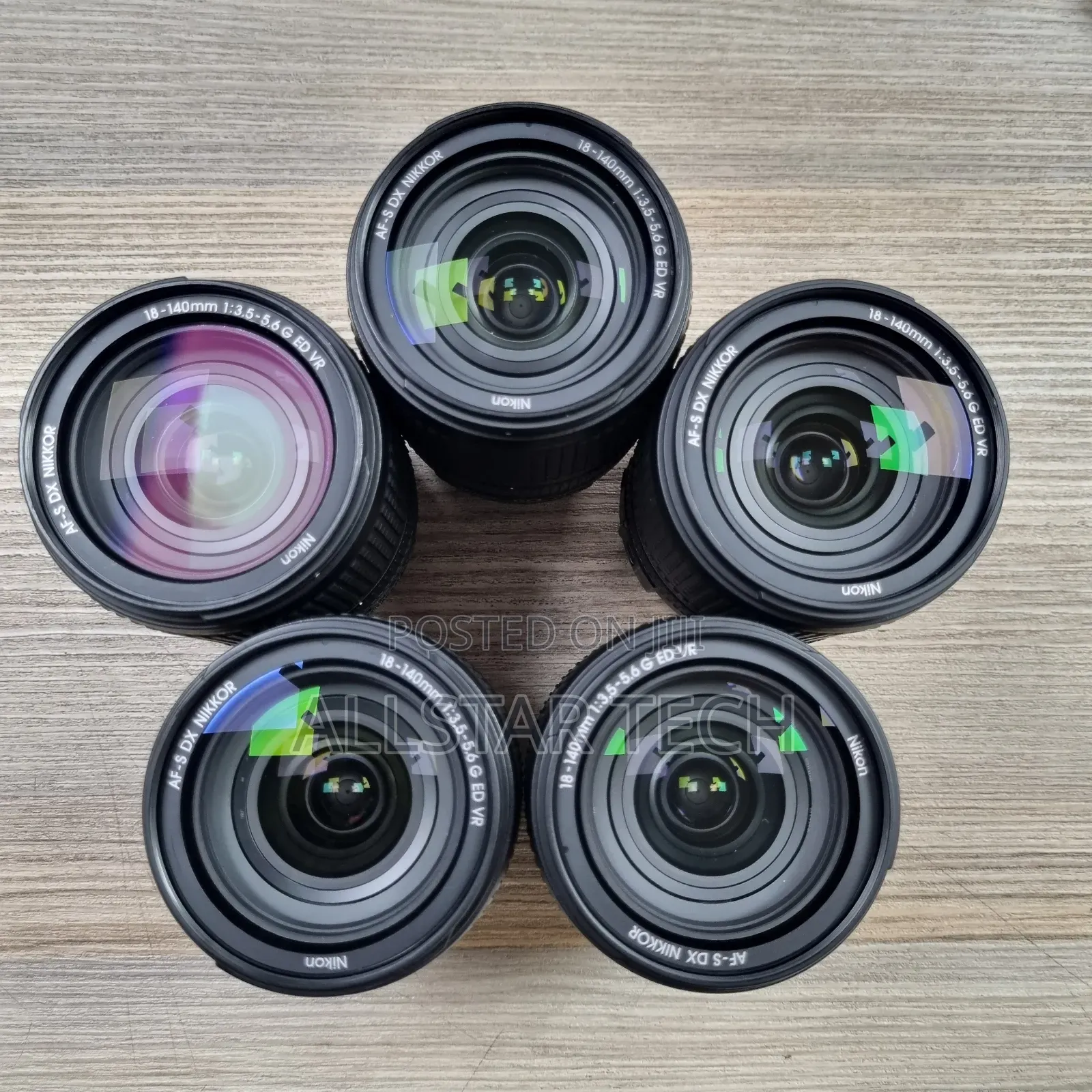 Nikon Lenses 18-140mm 3.5 Ed Vr