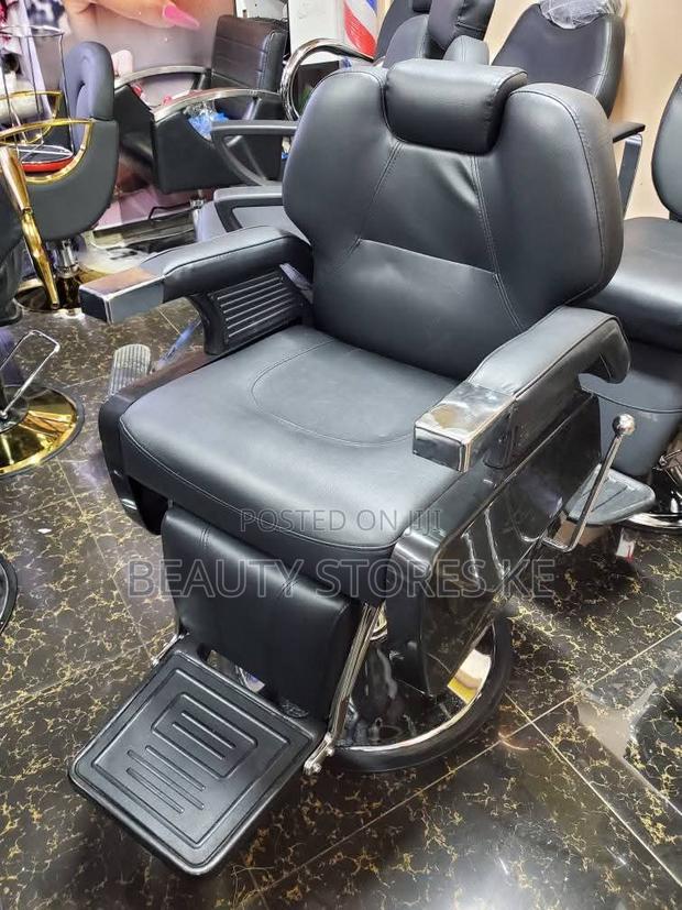 Jumbo PVC Barber Seat Heavy Duty Barber Chair