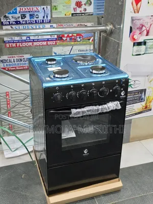 Cooker, Euroken Standing Cooker 3+1 With Electric Oven