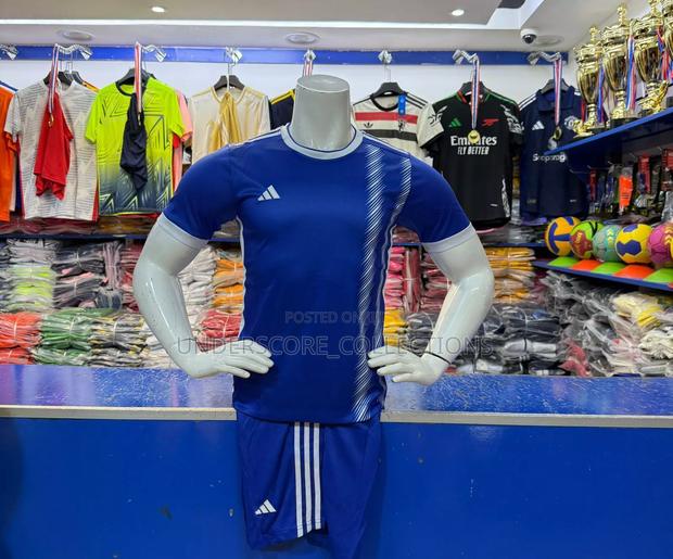 Blue Track Sets for Football - main view