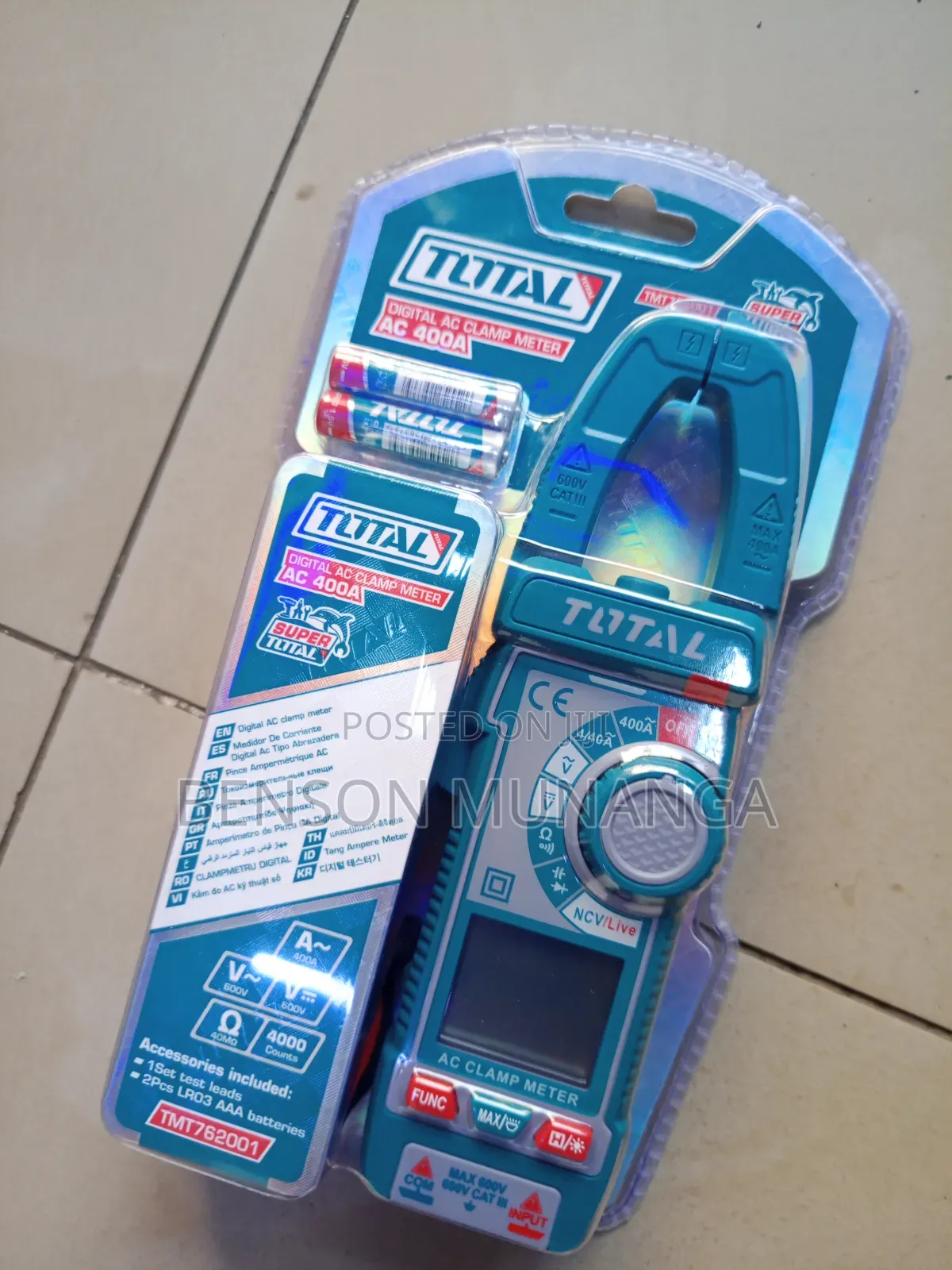 Total Digital Clamp Meter
