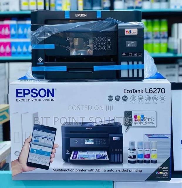 Epson Ecotank L6270 A4 Wi-Fi Duplex All-in-One Ink (Print,Scan,Copy