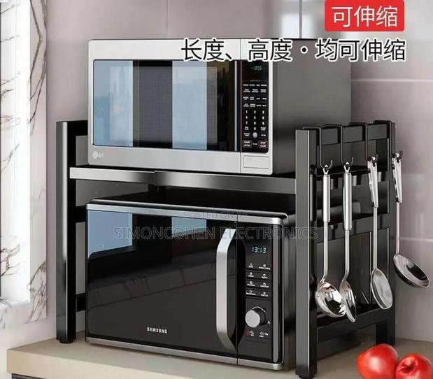 Single Layer Microwave Stand - main view