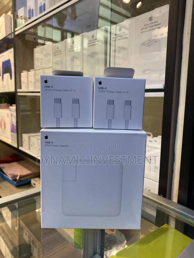 Apple Original 87w Usb C Charger for Macbook 2m 240w Cable - main view