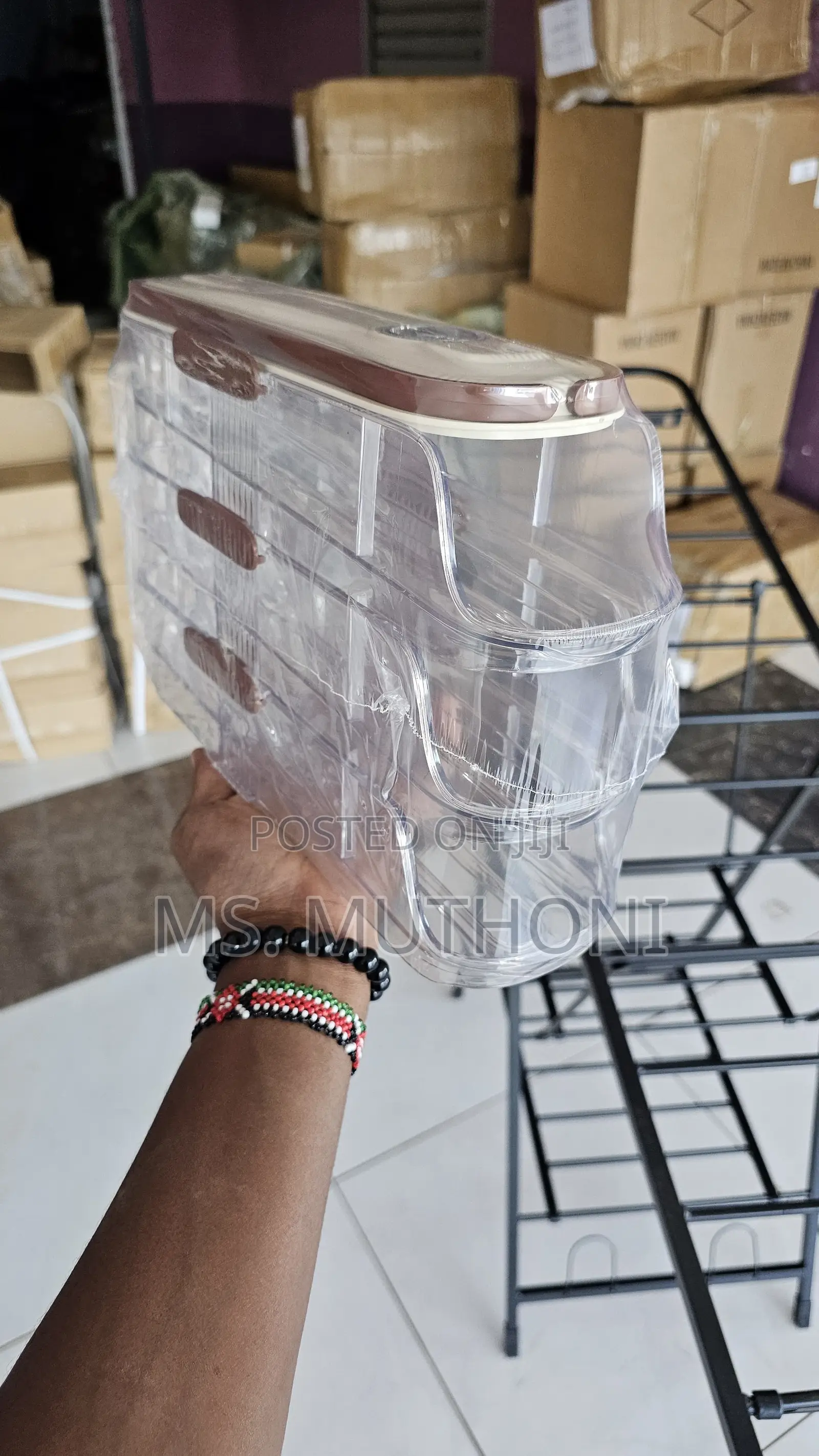 Acrylic Stackable Automatic Sliding/Rolling Egg Tray