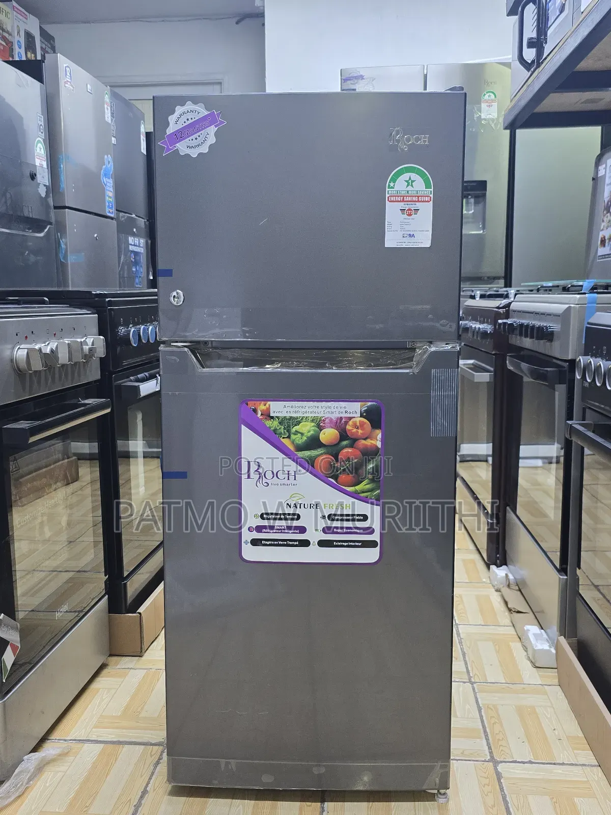 Fridge, Roch 118l Fridge Double Door Latest Model