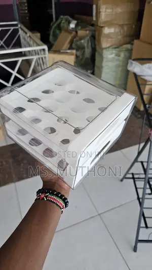 Acrylic Double Layered 32 Eggs Storage Box/Egg Tra